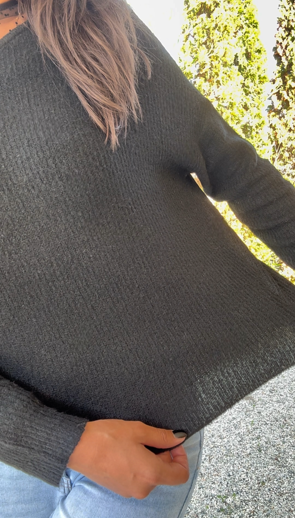 Pull CANDICE (écru, noir)