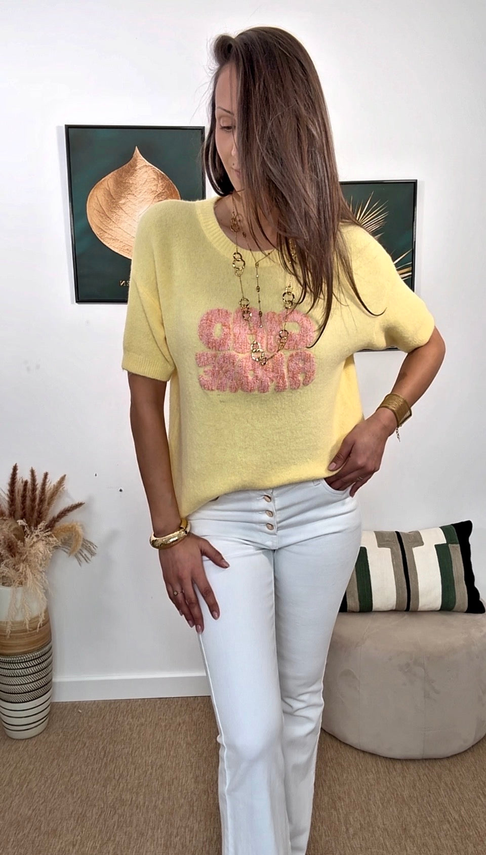 Pull CIAO AMORE (existe en 3 coloris)