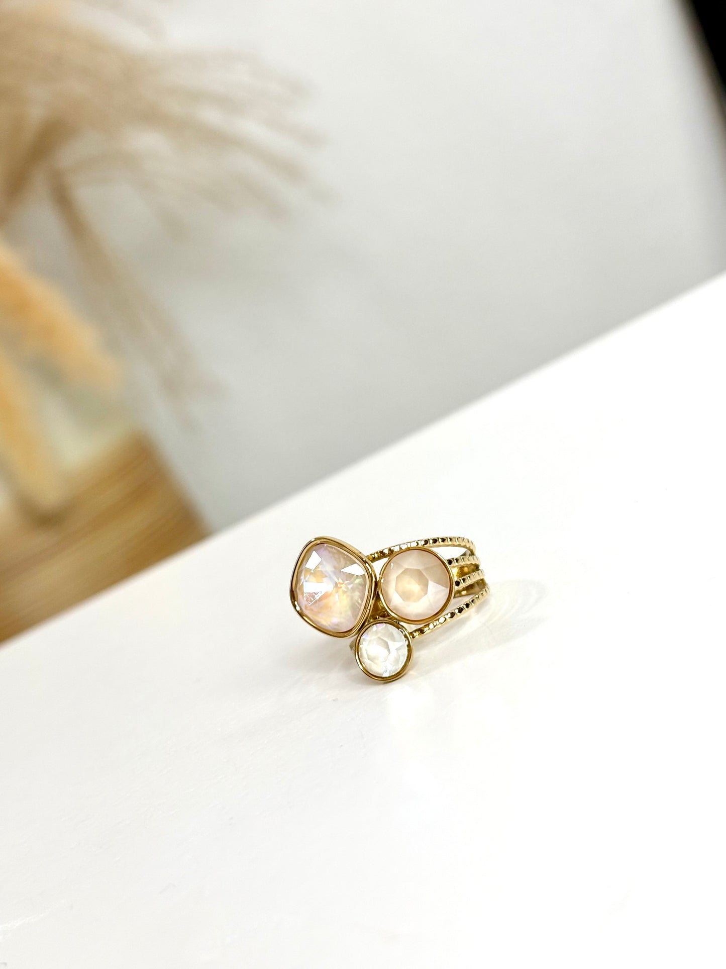 Bague IVOIRE (cristaux Swarovski®)