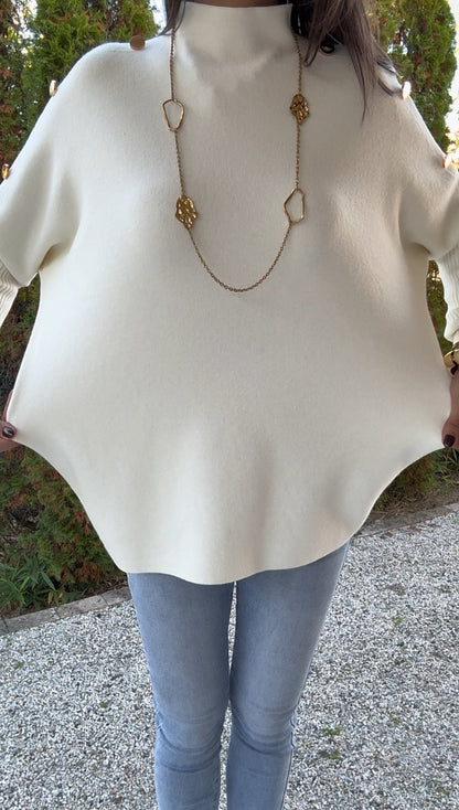 Pull SANAA (blanc,noir)