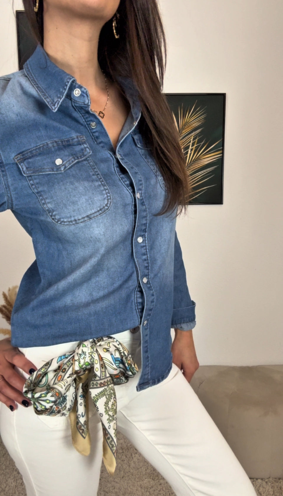 Chemise en JEAN