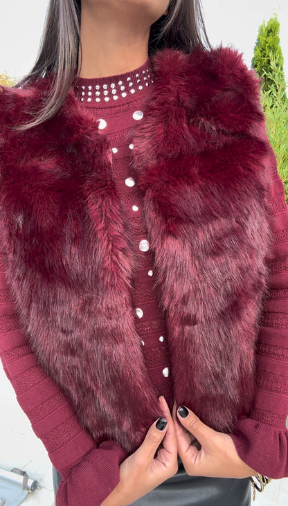 Gilet sans manches FLAVIE (existe en 5 coloris)