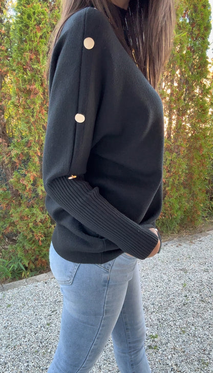 Pull SANAA (blanc,noir)