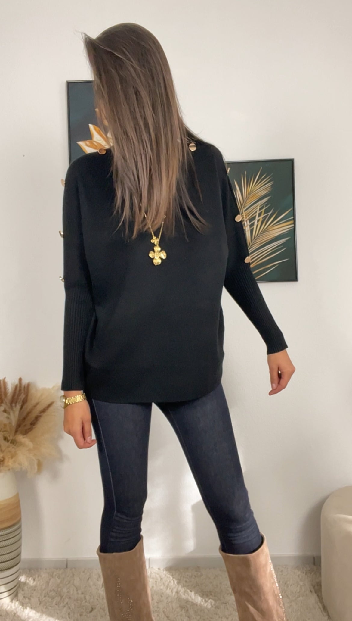 Pull SANAA (blanc,noir)