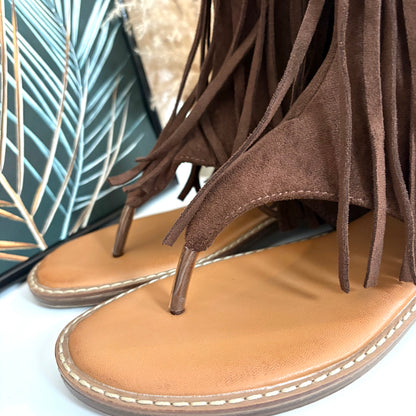 Sandales FAUSTINE (marron)
