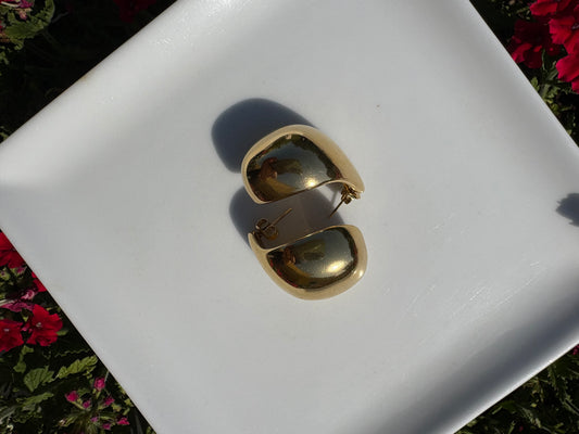 Boucles GWENDOLINE (existe en doré & argenté)
