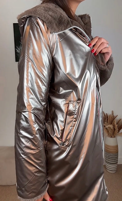Parka réversible