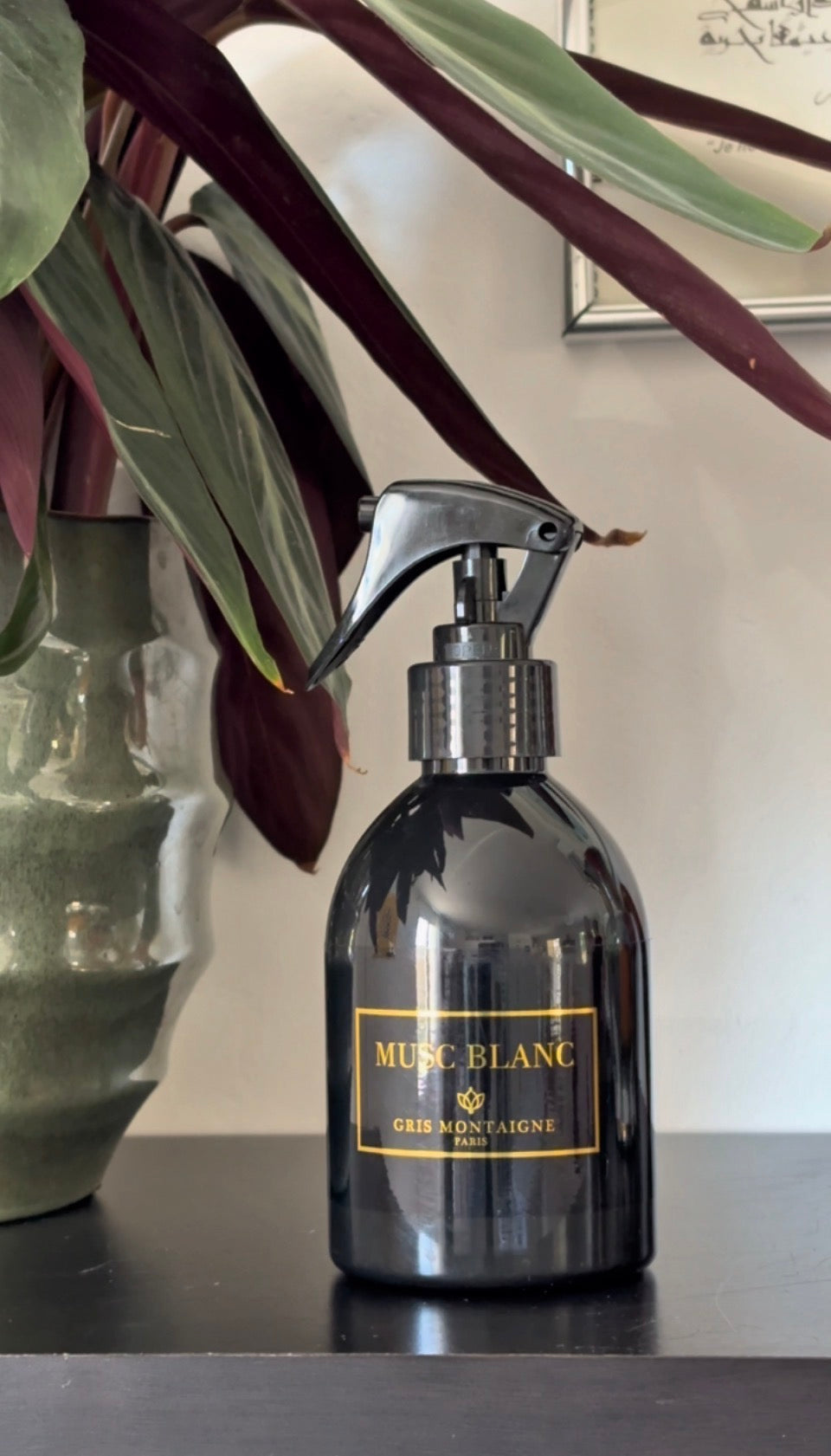 Spray textile MUSC BLANC (Gris Montaigne)