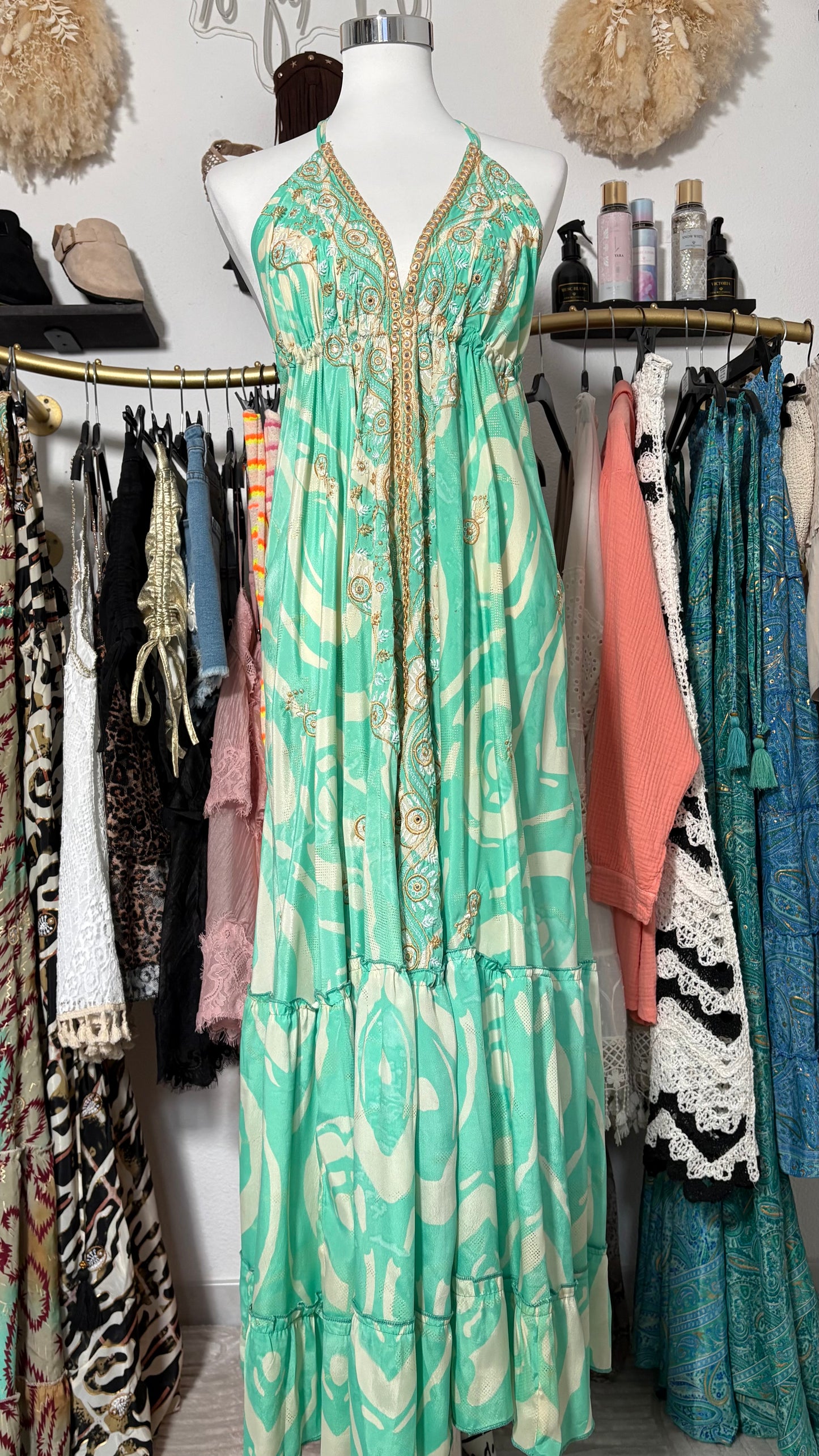 Robe LIVIA (verte) La dernière