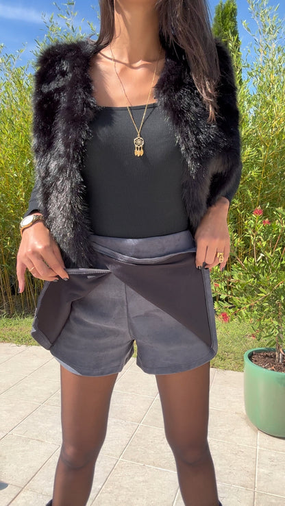 Jupe Short VANESSA  (existe en 4 coloris)