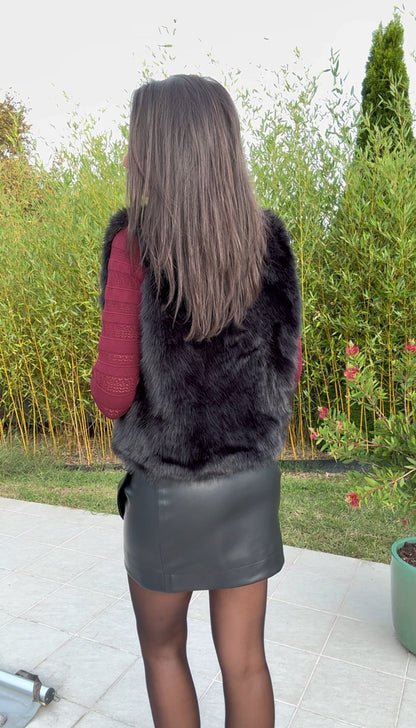 Gilet sans manches FLAVIE (existe en 5 coloris)