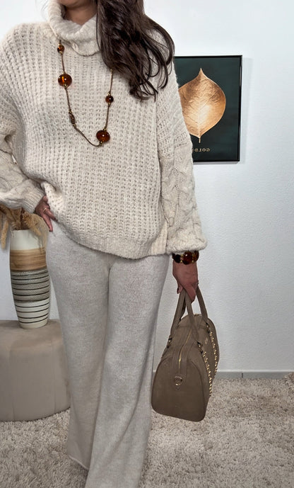 Pantalon MANON (écru) Plus que 2 !