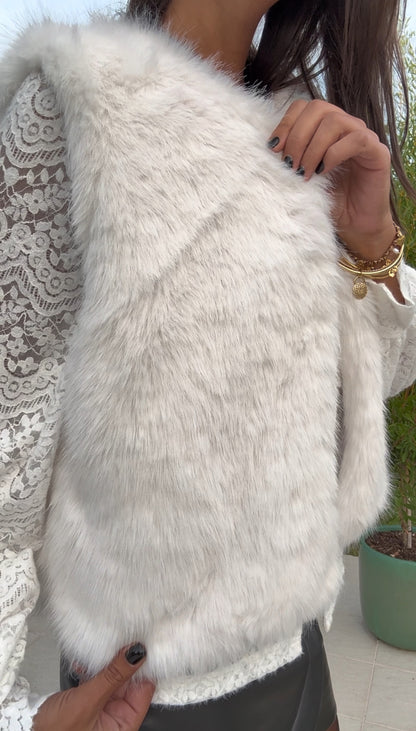 Gilet sans manches FLAVIE (existe en 5 coloris)