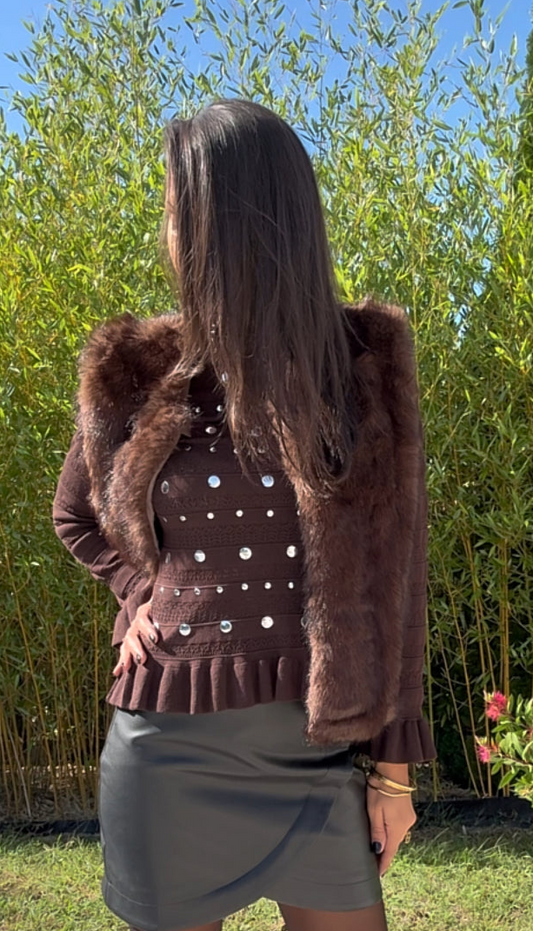 Gilet sans manches FLAVIE (existe en 5 coloris)