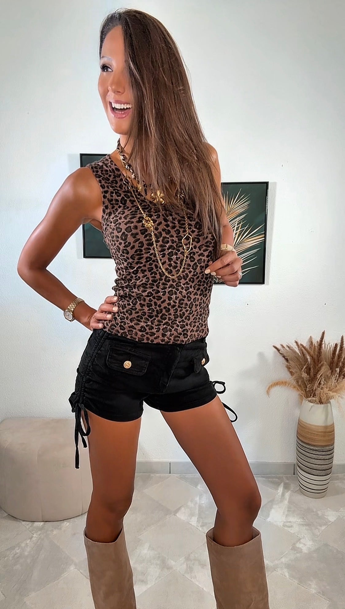 Débardeur LEOPARD