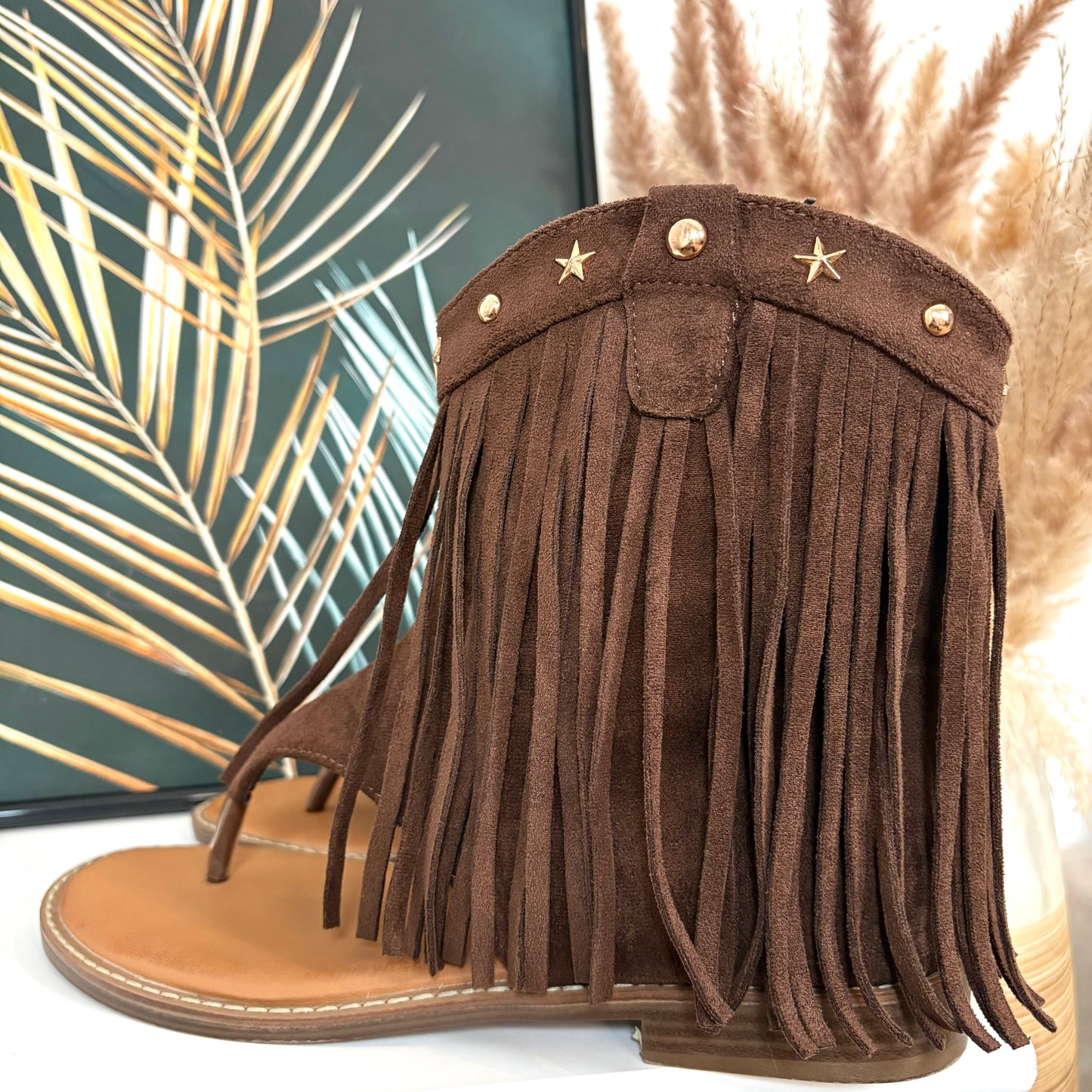 Sandales FAUSTINE (marron)