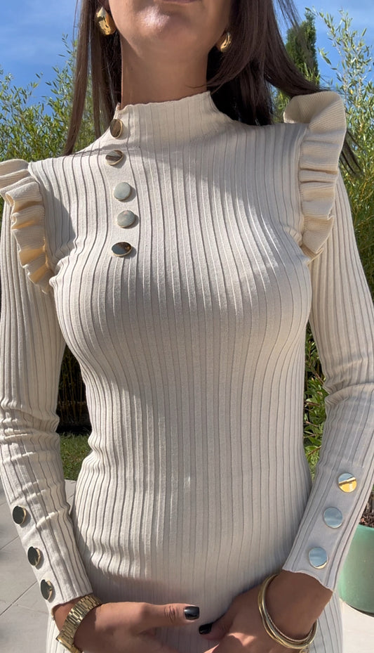 Robe pull PAULINE (existe en 2 coloris)