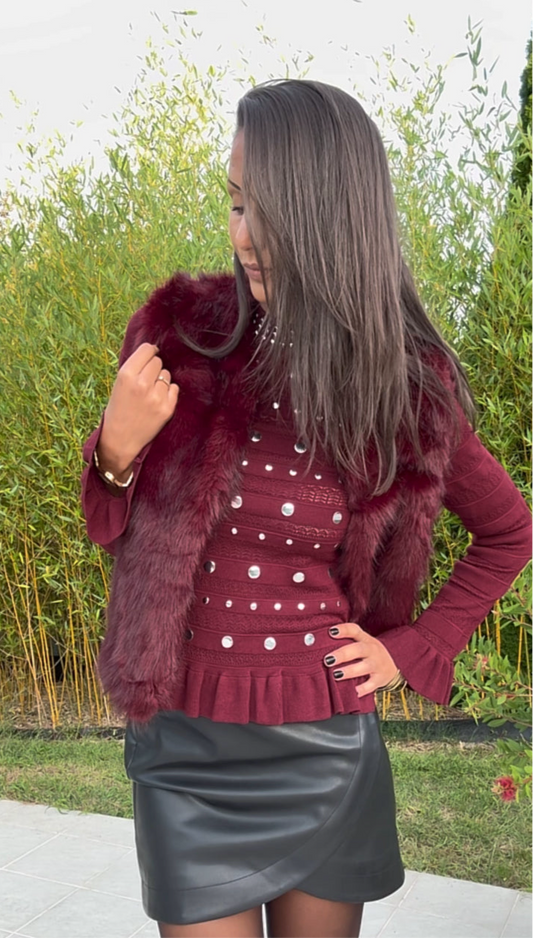 Gilet sans manches FLAVIE (existe en 5 coloris)