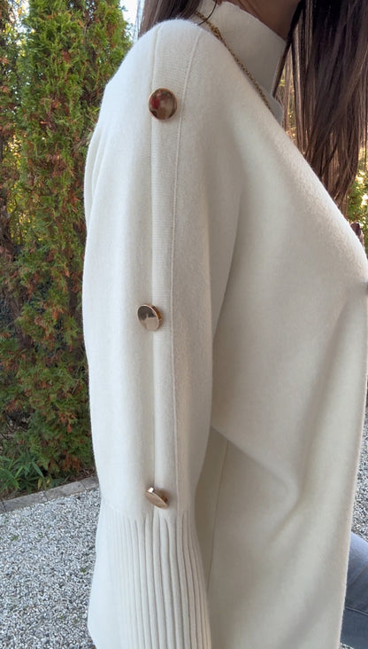 Pull SANAA (blanc,noir)
