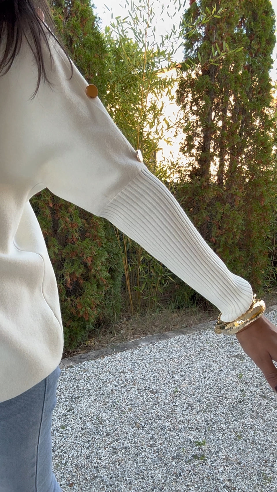 Pull SANAA (blanc,noir)