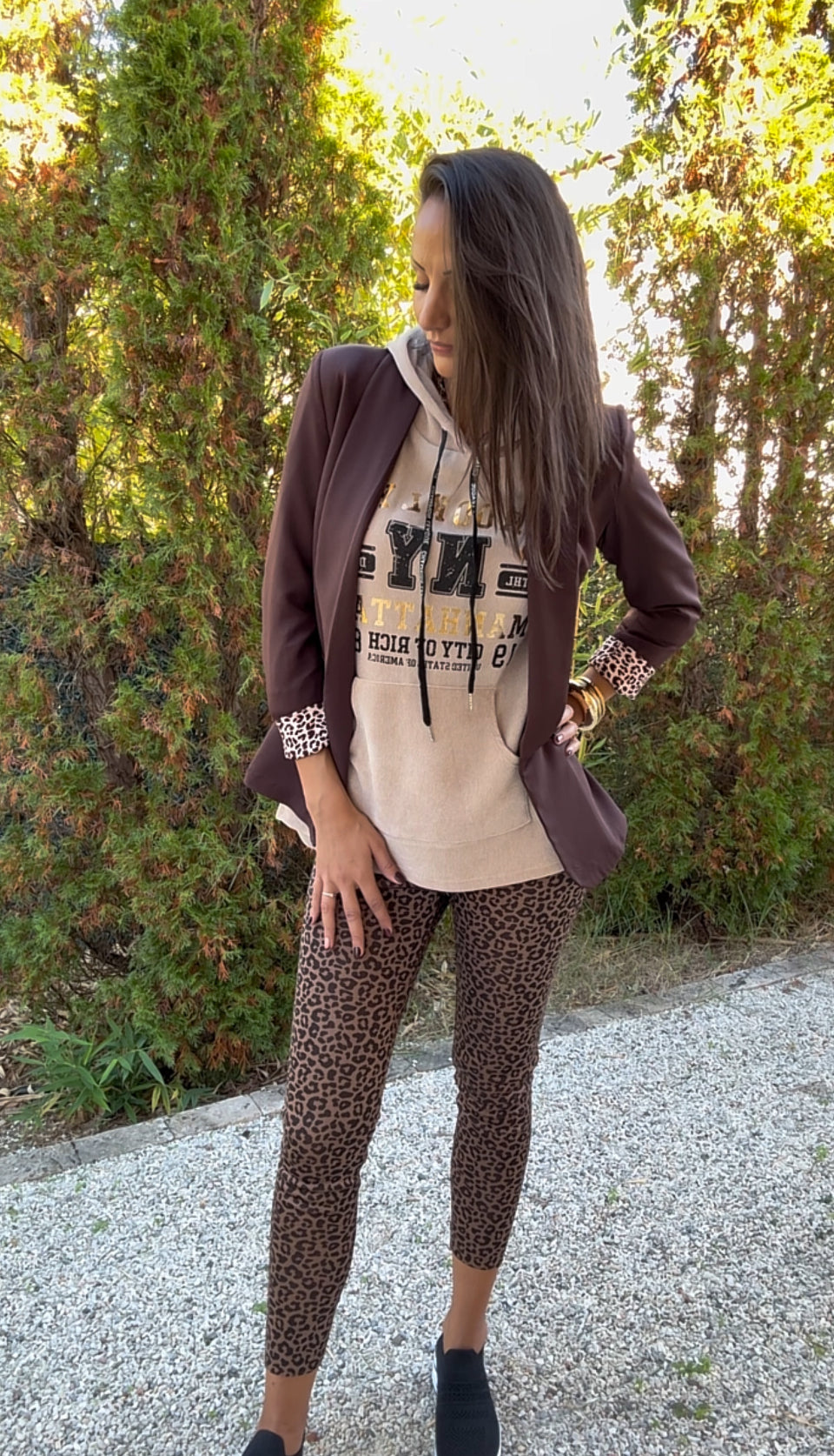 Blazer Revers léopard (le dernier)