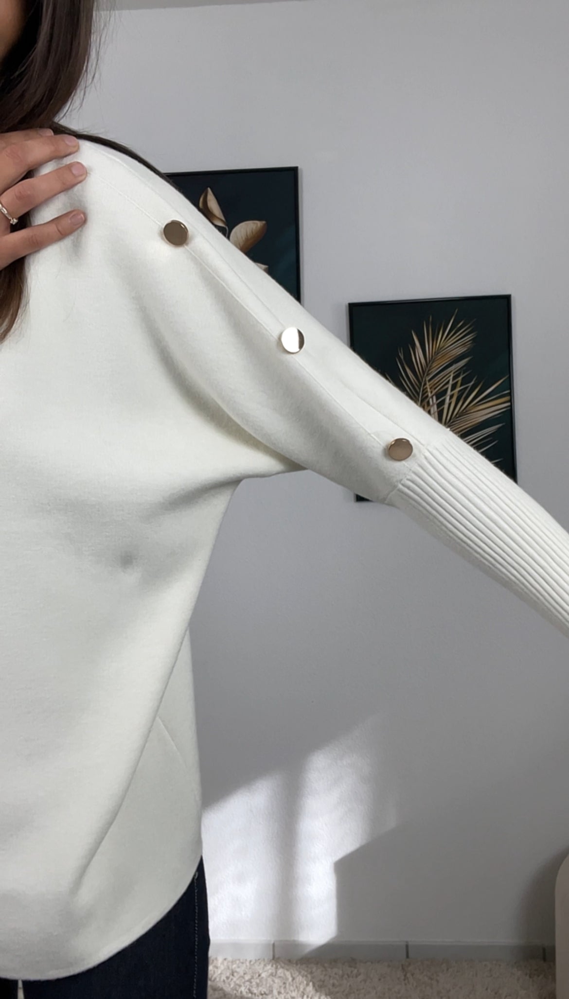 Pull SANAA (blanc,noir)