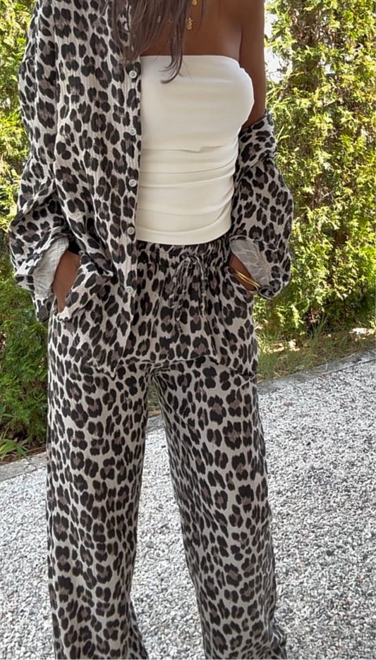 Pantalon ZELIE (marron)
