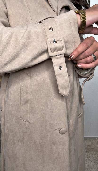 Trench Coat THEODORE (suédine)