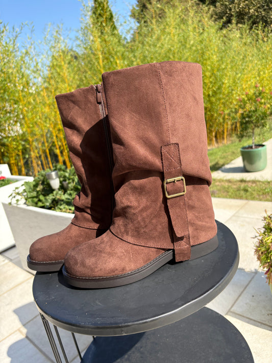 BOTTINES  (marron)
